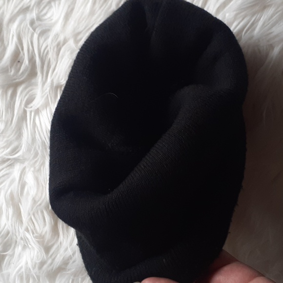Juicy Couture Black Striped Pom Pom Beanie - Picture 5 of 6